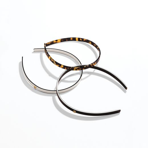 BALMAIN Headband Tortoise Shell Small