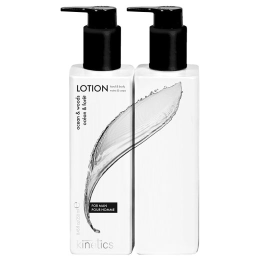 KINETICS Hand & Body Lotion Ocean & Woods for Men