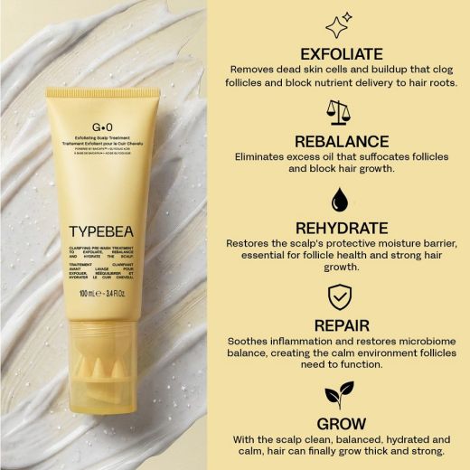 TYPEBEA G0 Exfoliating Scalp Treatment 