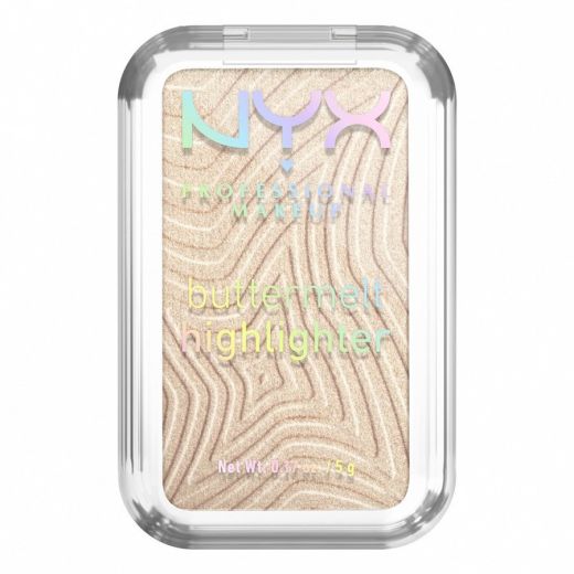 NYX PROFESSIONAL MAKEUP  Buttermelt Powder Highlighter BRIGHT AND BUTTA