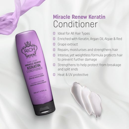 Rich Pure Luxury Miracle Renew Keratin Conditioner
