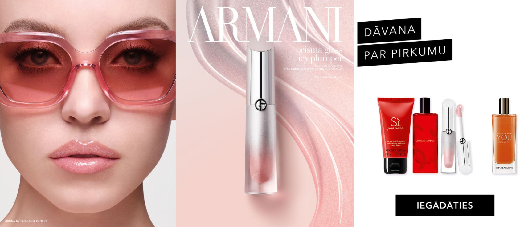 armani prisma glass icy plumper