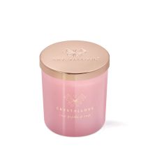 CRYSTALLOVE Crystalized Scented Candle Rose Quartz & Rose