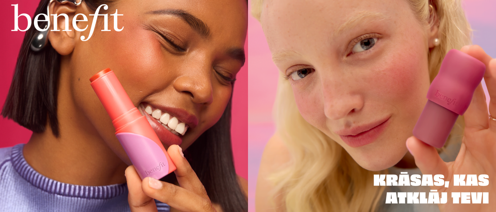 BENEFIT COSMETICS vaigu sārtums