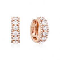 Marmara Sterling Majestic Earrings Rose Gold-plated