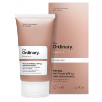 The Ordinary Mineral UV Filters SPF 15 With Antioxidants  (Saules aizsargkrēms SPF 15)