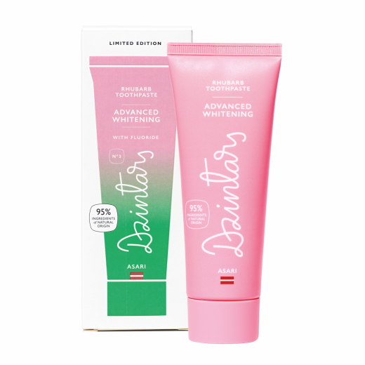 DZINTARS Rhubarb Toothpaste Asari