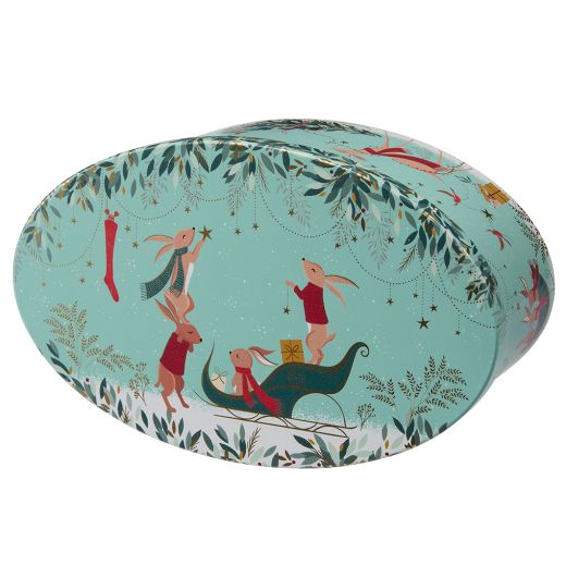 HEATHCOTE & IVORY Sara Miller Woodland Tales 2.0 Hand Care Set In Oval Tin