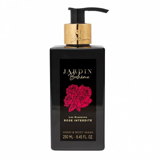 JARDIN BOHÈME Rose Interdite Les Essences Liquid Soap 