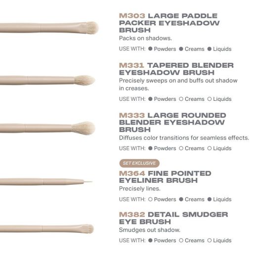 MORPHE Custom Blends 12 Piece Face & Eye Brush Se