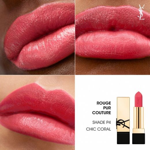 YVES SAINT LAURENT Rouge Pur Couture Refillable Satin Lipstick