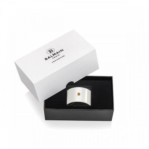 BALMAIN Cellulose Acetate Elastique Pour Cheveux White