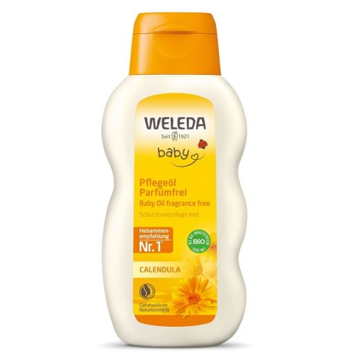 Weleda Calendula Oil   (Kliņģerīšu eļļa zīdaiņiem)