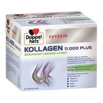 Doppelherz System Collagen 11.000 Plus  (Uztura bagātinātājs kaulu veselībai un muskuļu darbībai)