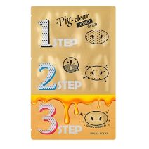 Holika Holika Pig Nose Clear Blackhead 3-Step Kit Honey Gold