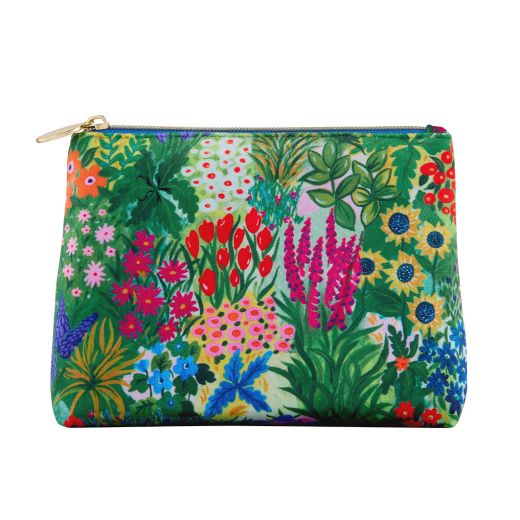 HEATHCOTE & IVORY Merry And Wild Velvety Soft Handbag Essentials Pouch