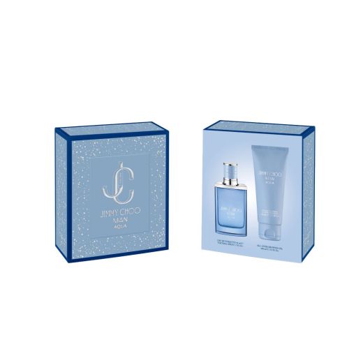 JIMMY CHOO Man Aqua EDT 50 Ml Gift Set 