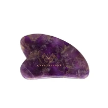 CRYSTALLOVE Amethyst Gua Sha
