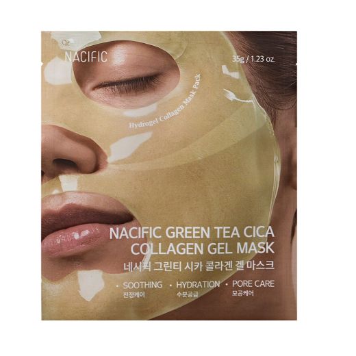 NACIFIC Green Tea Cica Collagen Gel Mask 