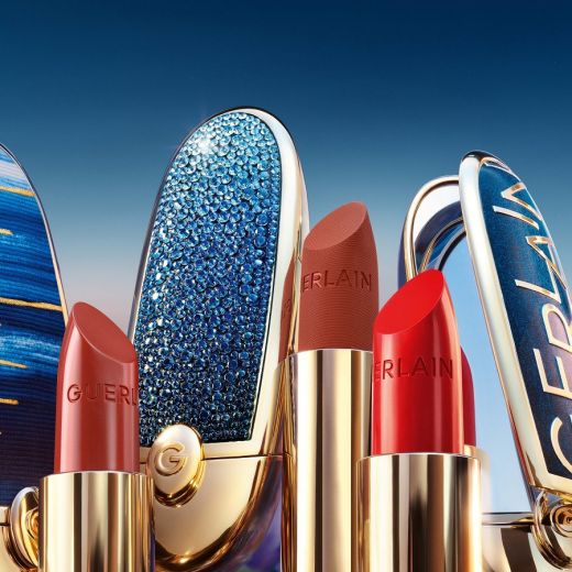GUERLAIN Rouge G Lipstick Case Bleu Astral