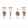 MORPHE Iced Mocha 4-Piece Face Brush Set
