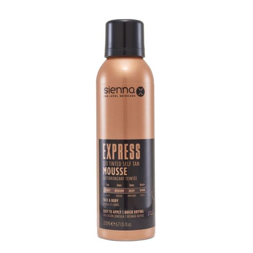 Sienna X Professional Express Self Tan Tinted Mousse 