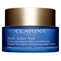 Clarins Multi - Active Nuit Normal to Combination Skin (Nakts sejas krēms pret pirmajām novecošanas 