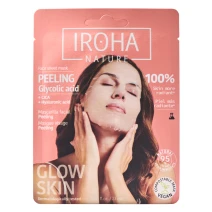 IROHA NATURE Face Mask Glycolic Acid Glow Peeling