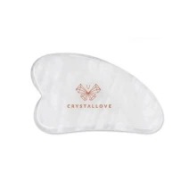 CRYSTALLOVE Clear Quartz Gua Sha