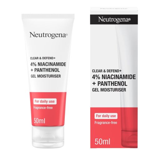 NEUTROGENA Clear&Defend + 4% Niacinamide + Panthenol Gel Moisturaiser