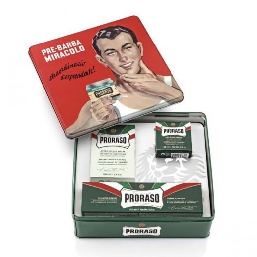 Proraso Shaving Set Gino  (Skūšanās komplekts vīriešiem "Gino")