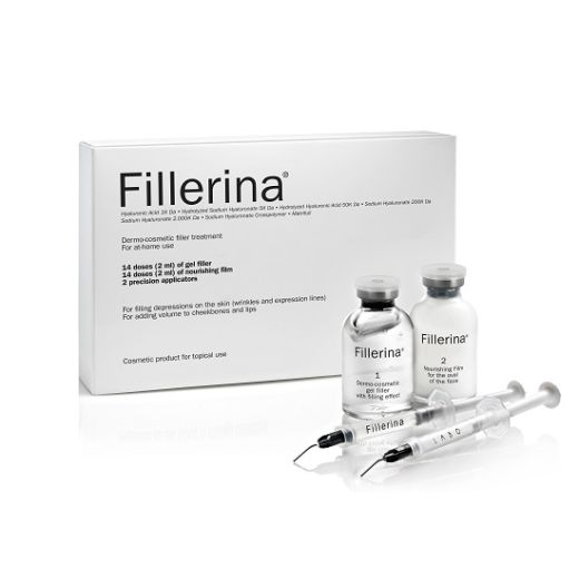 Fillerina Dermo-Cosmetic Filler Treatment - Grade 2  (Dermo-kosmētiskās pildvielas komplekts)