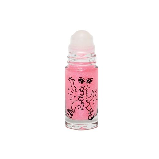 NAILMATIC KIDS Glitter Body Gel Rollette Raspberry