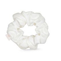 Crystallove Silk Scrunchie - Ivory  (Zīda matu gumija – ivory)