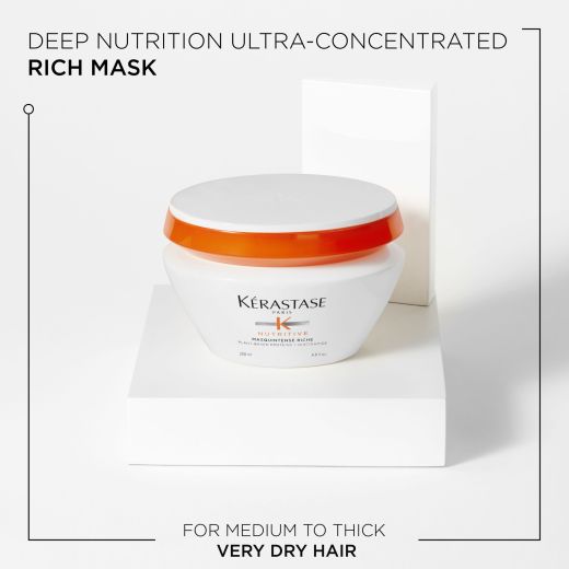 Kérastase Paris Nutritive Masquintense Riche - Intense Nutrition Ultra-Concentrated Rich Hair Mask