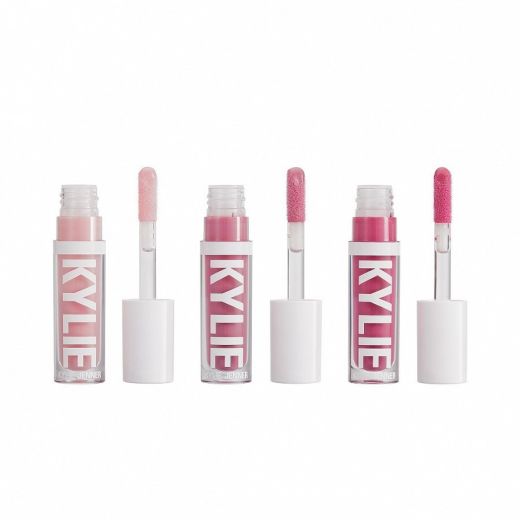 KYLIE COSMETICS Plumping Lip Gloss Trio Holiday Gift Set