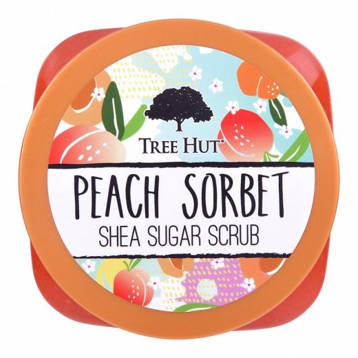 Tree Hut Peach Sorbet Shea Sugar Scrub