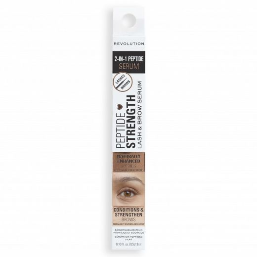 REVOLUTION MAKE-UP Peptide Strength Lash & Brow Serum