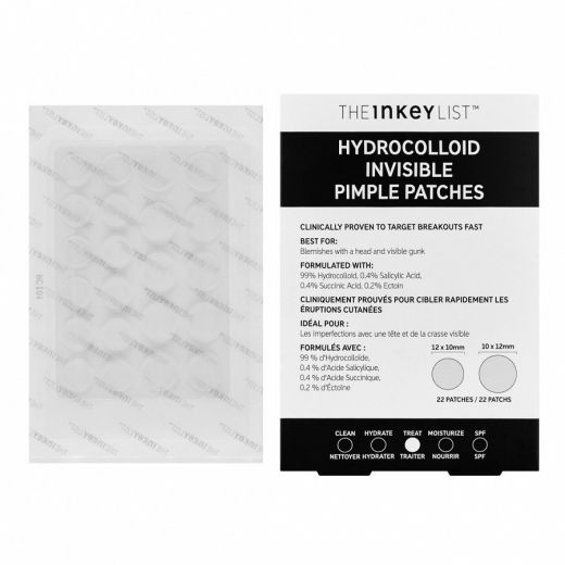 THE INKEY LIST Hydrocolloid Invisible Pimple Patches