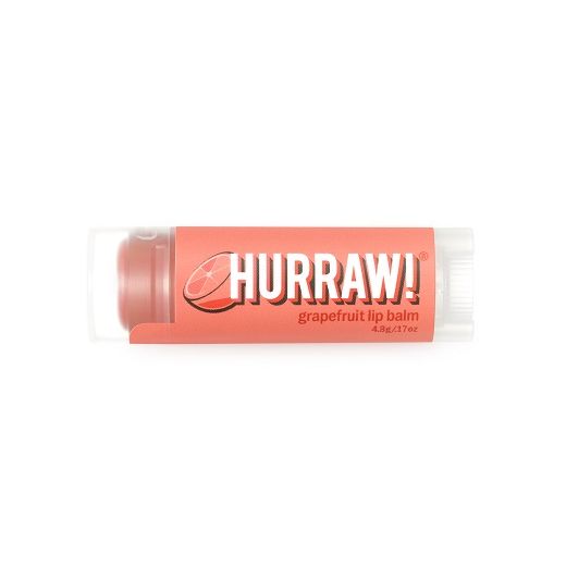 Hurraw! Grapefruit Lip Balm  (Greipfrūtu lūpu balzāms)