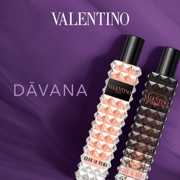 Iegādājoties VALENTINO аrоmātus 110 € vērtībā, dāvanā –aromātu miniatūra viņai vai viņam.