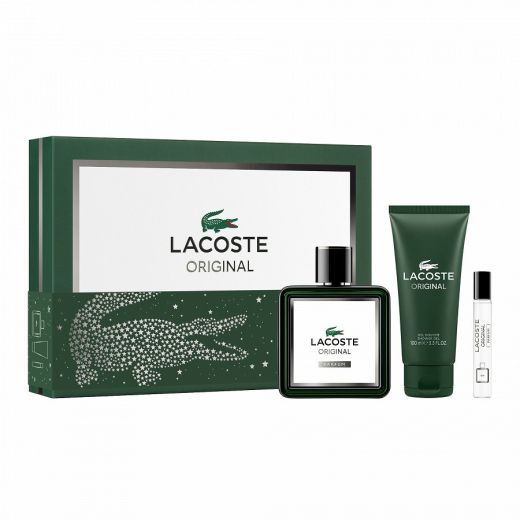 LACOSTE Original Parfum Men EDP 100 Ml Gift Set 