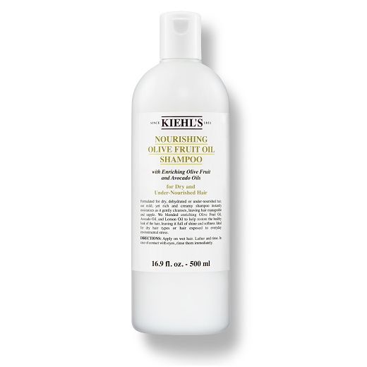 Kiehl's Nourishing Olive Fruit Oil Shampoo  (Barojošs, krēmveida šampūns sausiem matiem)
