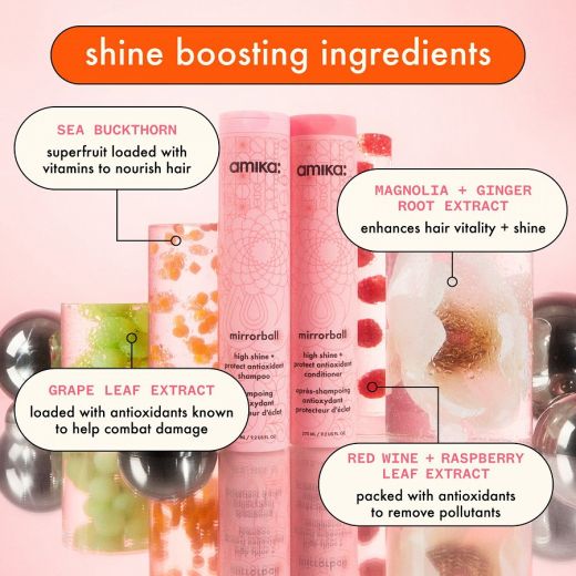 AMIKA Mirrorball Shine Antiox Shampoo