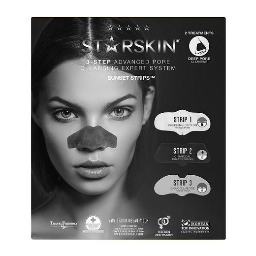 Starskin Sunset Strips™ 3-Step Advanced Pore Cleansing Expert System  (Sejas maska)