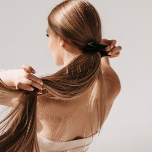 ONE:ZERO Mulberry Silk Scrunchie M Size 