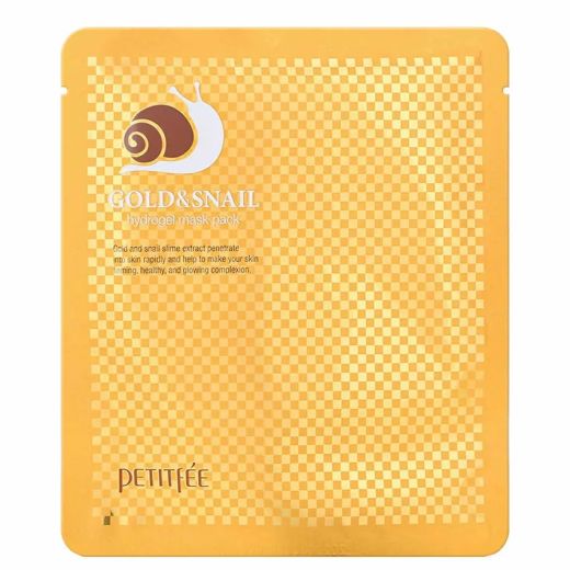 PETITFEE Gold&Snail Hydrogel Face Mask 