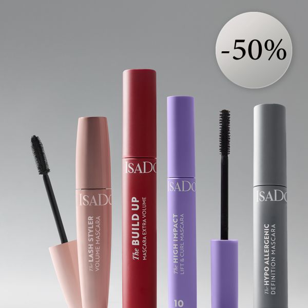 Tikai februārī visām ISADORA skropstu tušām – 50% atlaide.