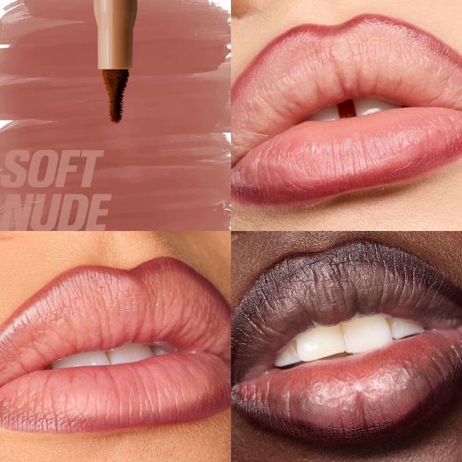 HUDA BEAUTY Lip Contour Stain Soft Nude