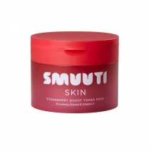 SMUUTI SKIN Strawberry Boost Toner Pads 